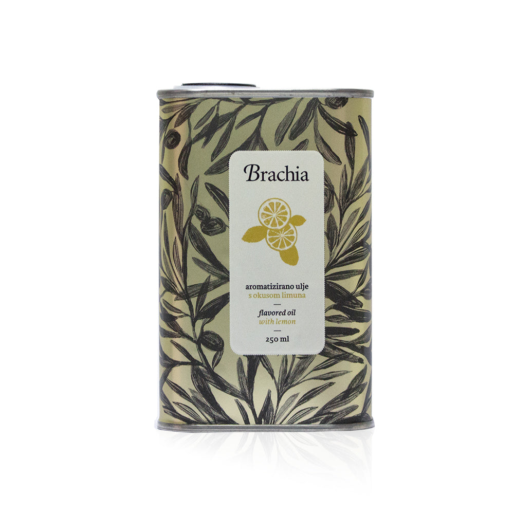 Brachia Olivenöl mit Zitrone 250 ml