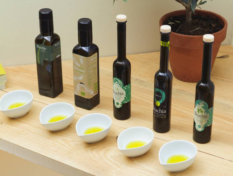 Olivenölverkostung - Sehen. Riechen. Schmecken.