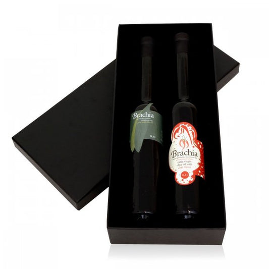 Olivenöl  und Chilliöl