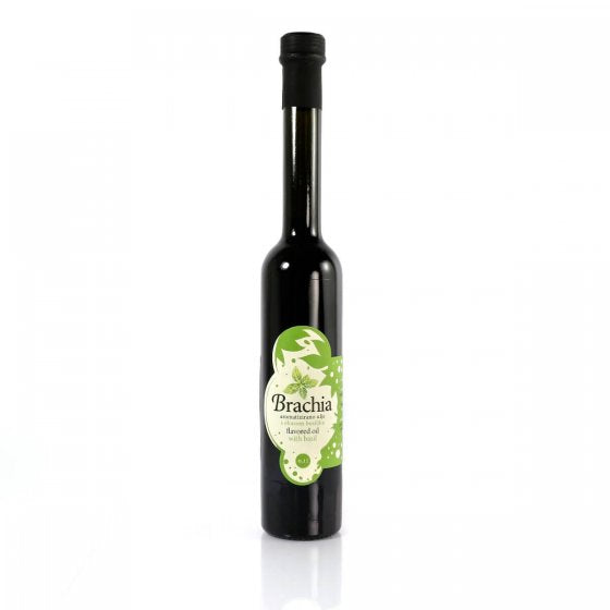 Brachia Olivenöl mit Basilikum 100ml
